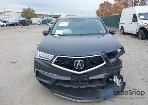 2020 Acura Mdx Technology Package z USA, uszkodzony, nr VIN 5J8YD4H51LL007347